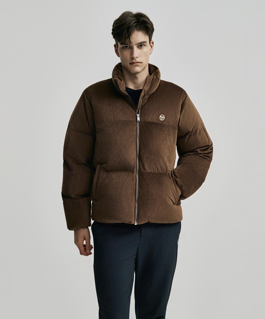 Sergio Tacchini W Classico Corduroy Down Jumper (D.Brown)