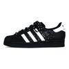 Adidas Originals SUPERSTAR Starry Sky Knight Abrasion Resistant Low top Skateboard Shoes Unisex Black White EG4959(Team562-)