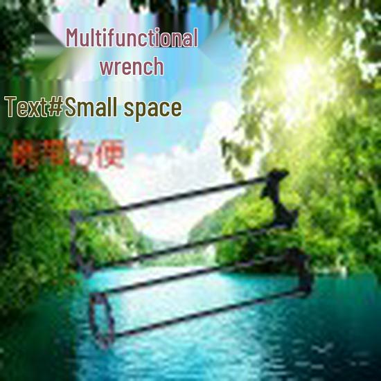 Multifunctional Bathroom Sink Wrench for Faucet and Hose Installation