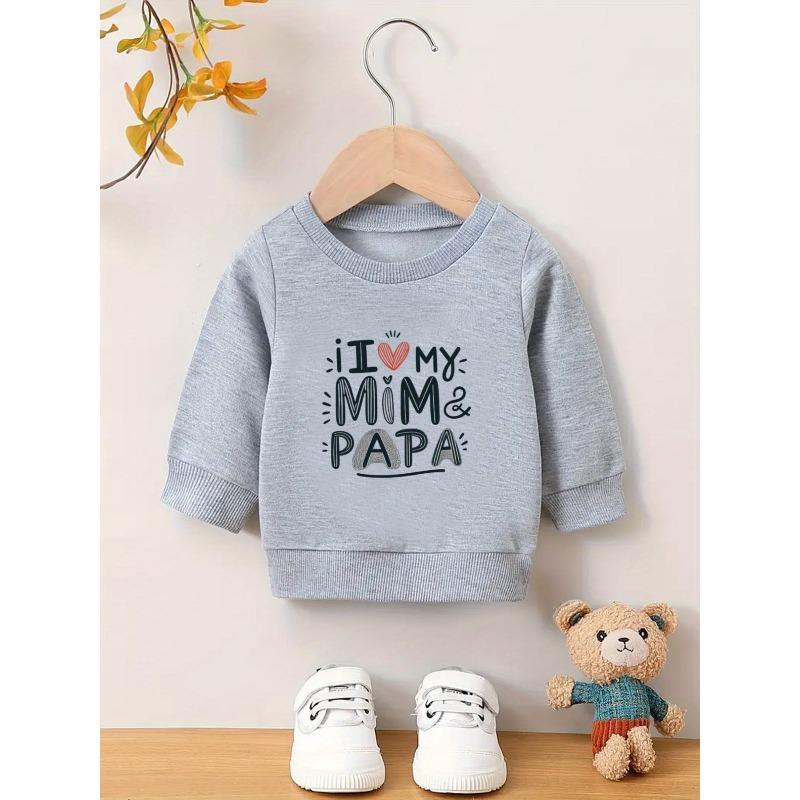 European sizes A Brightly Colored Print Pattern, a Comfortable And Skin-Friendly Round-Neck Sweatshirt for Kids, Perfect for Everyday Wear