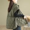 Women's Cotton Vest Autumn Winter Fashion Simplicity Comfortable Down Cotton Waistcoat Temperament Versatile Ladies Jacket