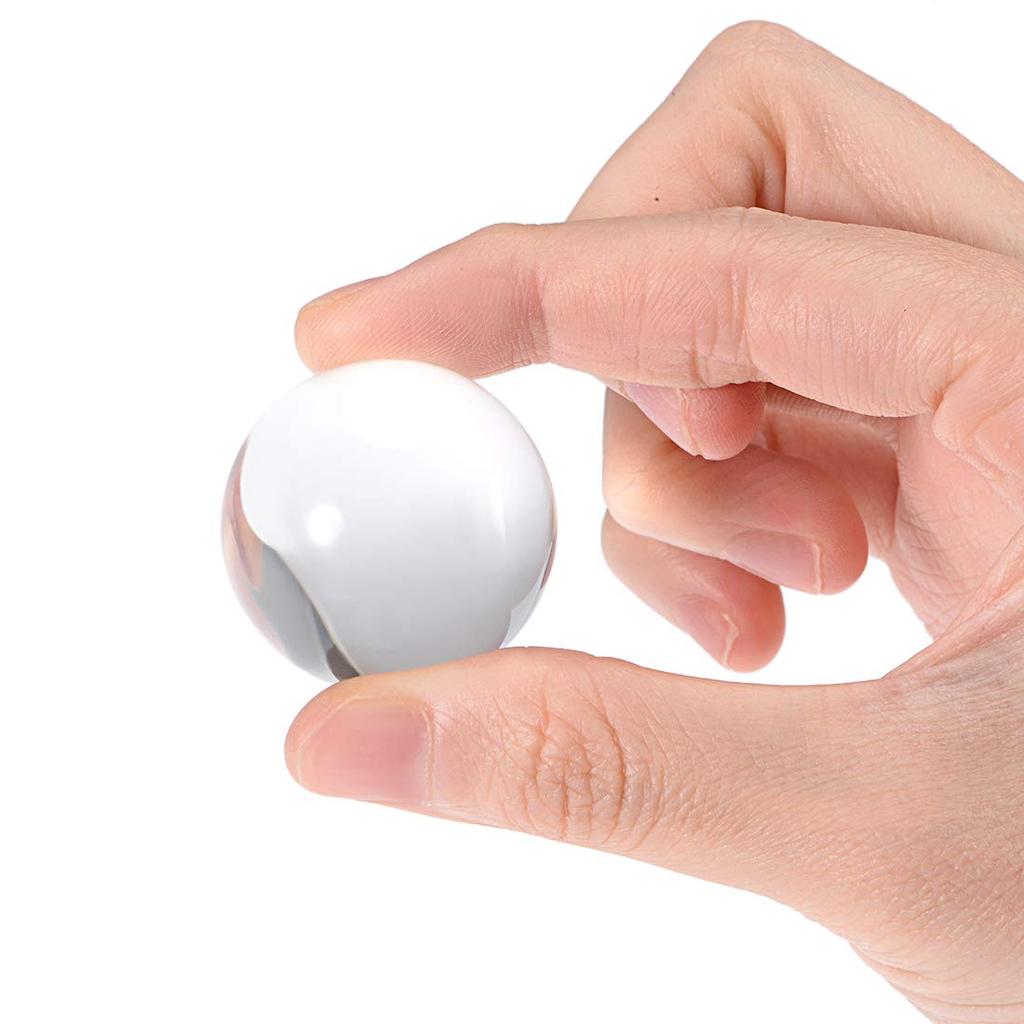 uxcell Acrylic Balls, Acrylic Contact Juggling Balls, Clear, 30mm Diameter, Pack of 5