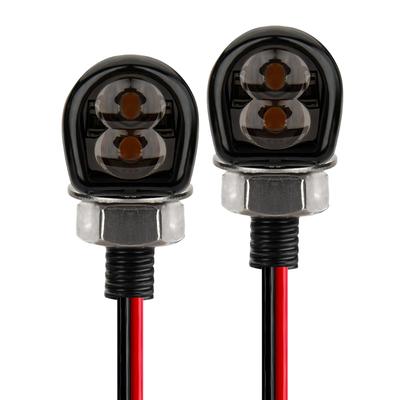 RXCARGO Motorcykel Blinkers Allmän Användning LED Bärnsten 12V Hög