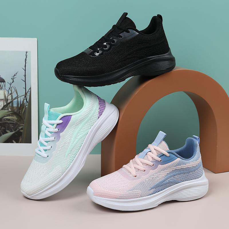 Tênis Casuais Femininos MCTIN Tênis Esportivos para Corrida Malha Respirável Sapatos de Calçar