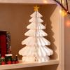 Honeycomb Christmas Ornaments, Christmas Tree , Santa Hats, Paper Hanging Garlands