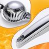 Manual Lemon Squeezer and Metal Citrus Juicer - Citrus Juicer and Lemon Juicer with Curved Handle Hand Press -Kitchen Handheld M