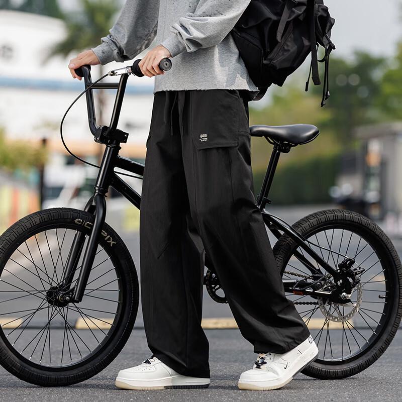 Wassup Sohot Men's Straight-Leg Cargo Pants