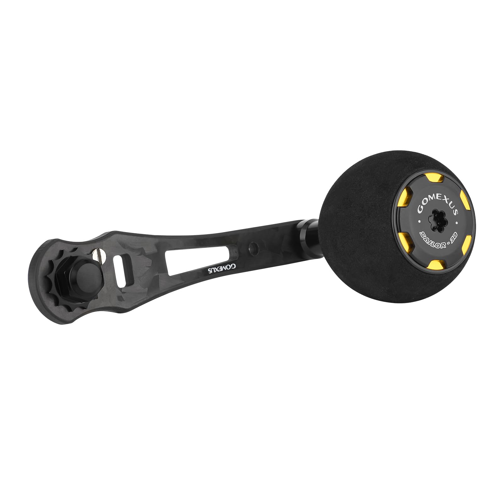 

Gomexus CL75 Кованая карбоновая рукоятка катушки Совместимая с бейткастинговыми катушками Shimano Одинарная рукоятка Ocea Conquest Barchetta Force Master Двухосевая рукоятка катушки