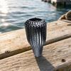 Braided Carbon Fiber Reel Handle Knob Smooth Rotation Teardrop Fishing with Bearing
