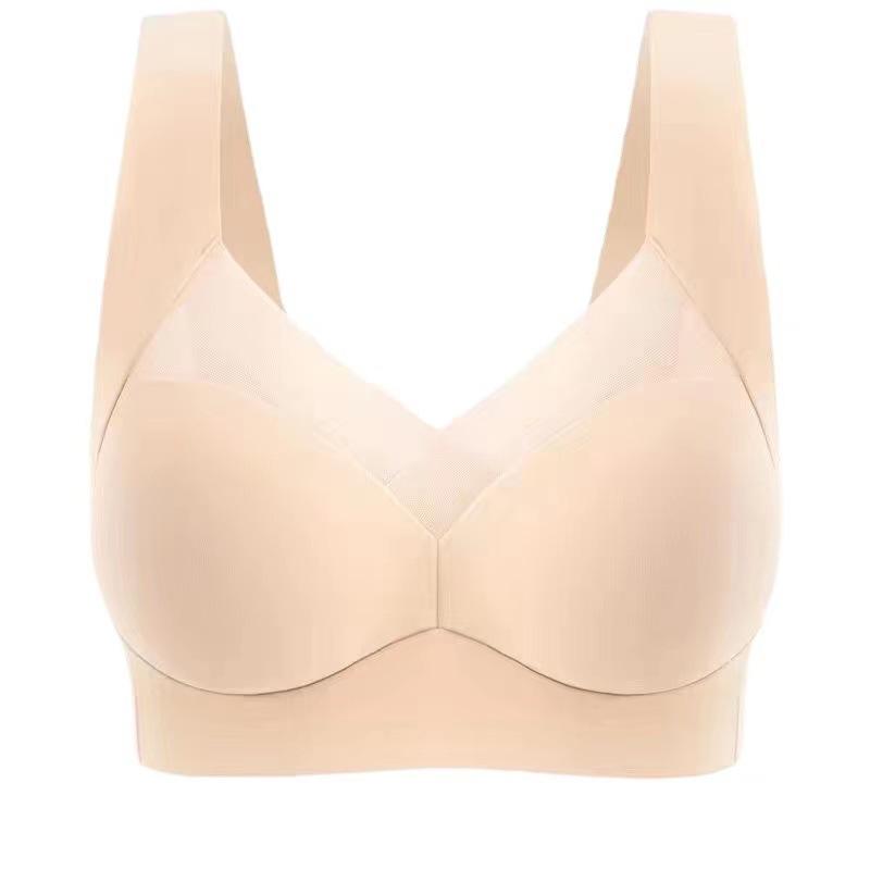 Traceless Summer Thin Collection Large Size Wenmei Vest Integrated Fixed Cup