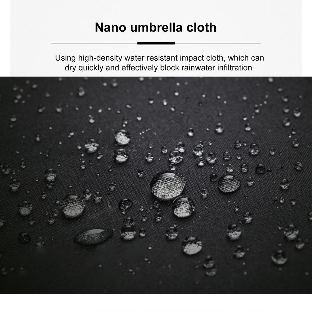 Automatic Umbrella for Men Women Dualuse Foldable Rain Sun Umbrella with Black Coating for Sun