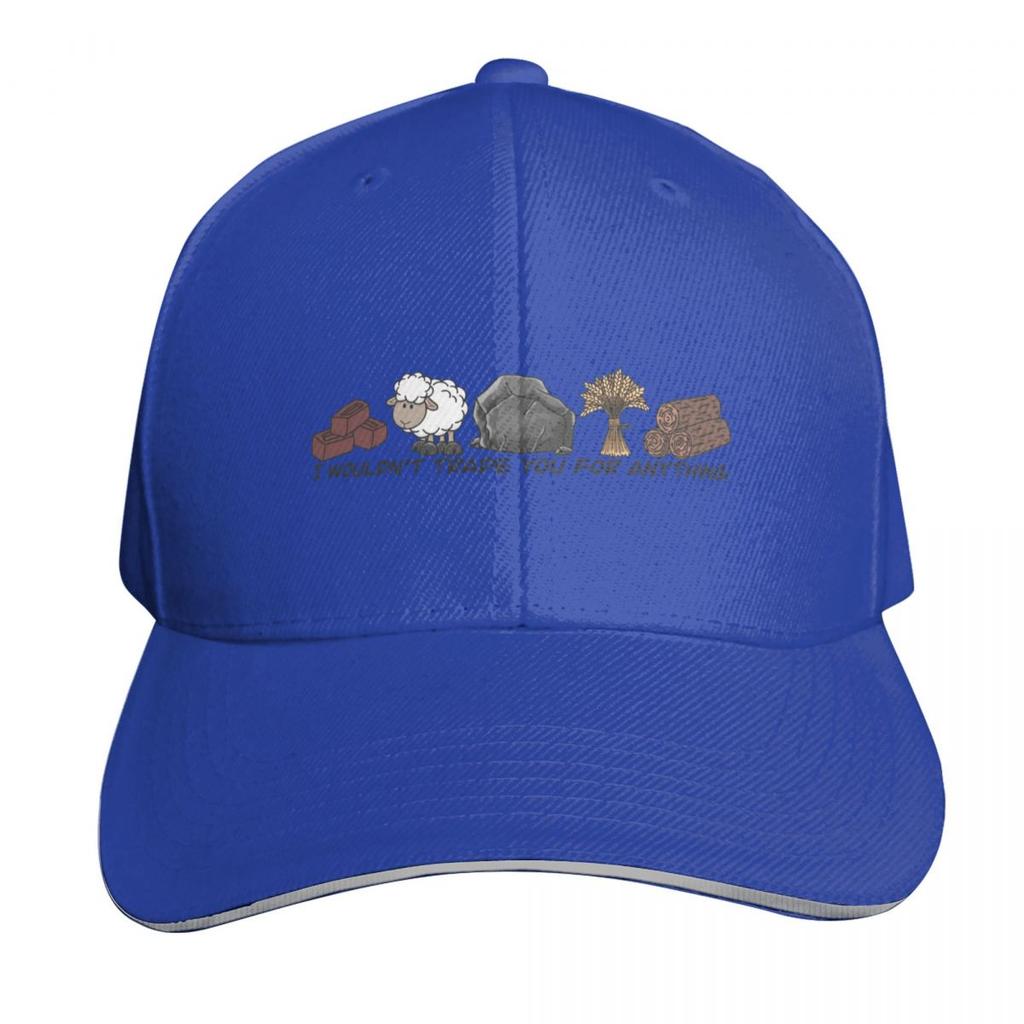 I Wouldnt Trade You for Anything Catan Baseball Cap black New In Hat Golf Hat Unisex Trucker Cap Hats Women Unisexs