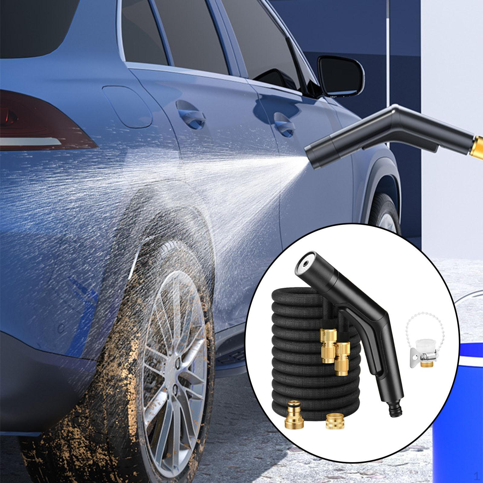 High Pressure Washer Sprayer Aluminum Alloy Car Wash Nozzle 22.5m Hose Set