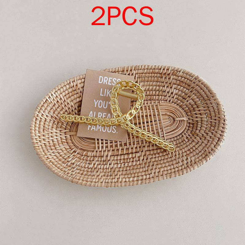 (87 Styles) 2pcs/ Set New Large Jelly Color Hair Clip Acrylic Hair Claw Shark Clamp For Women Girls Fashion Summer Updo Headwear Hair Accessories