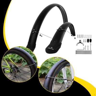 Cycling Accessories: Mountain Bike Mud Guards with Front and Rear Protection Against Debris