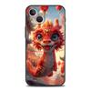 Cartoon Dragon Phone Case Cover for iPhone 16 15 14 13 12 Pro Max XR XS X 11 7 8 Plus Shockproof Silicone Soft Shell Capas Bags