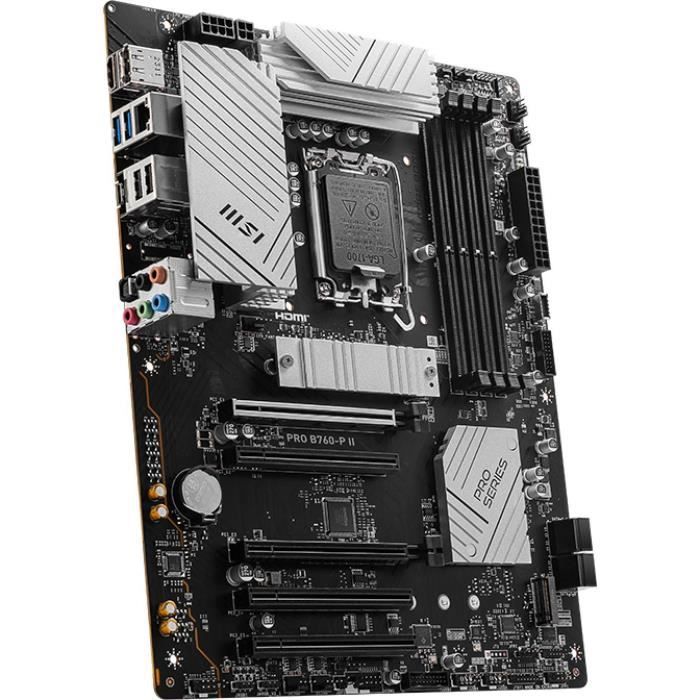 Carte mère - MSI - PRO B760-P II carte mère Intel B760 LGA 1700 ATX