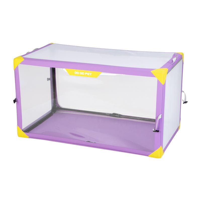 

Folding Professional Cat Competition Cages Display Transparent Breathable Cat Cages Integrated Camping Outdoor Pet Supplies