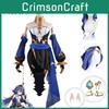 Wunderschönes Genshin Impact Layla Cosplay Kostüm Perücke Schuhe Für Erwachsene Halloween Karnevalsparty