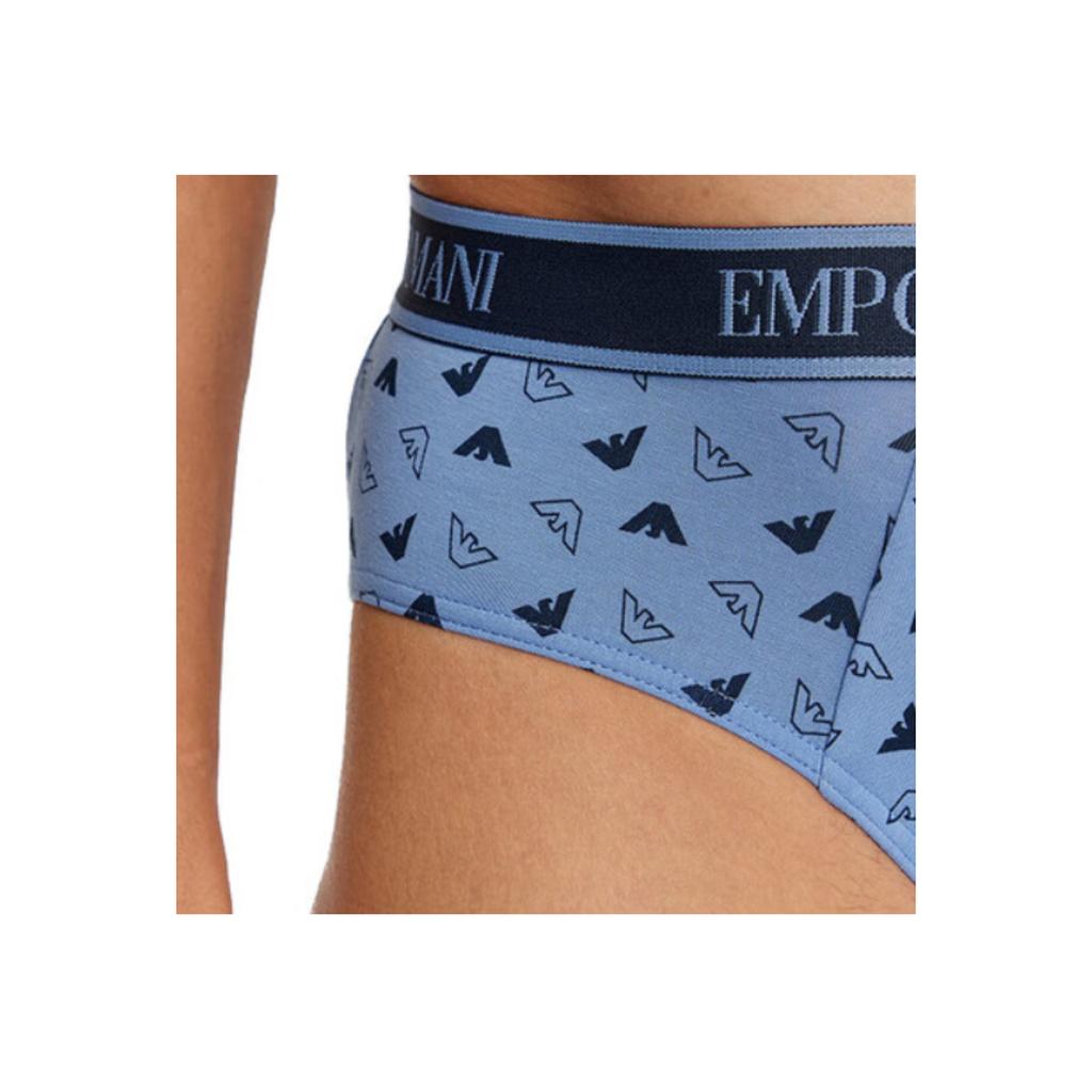 Emporio Armani Logo Cotton Briefs 3-Pack Men underwear 112132-4F717-75336