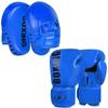 Kids Adult Boxing Gloves Set With Hand Targets Foot Target Martial Arts Training PU Leather 6oz-12oz
