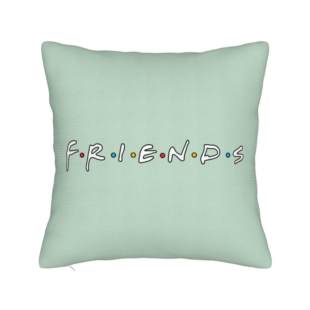 Friends Tv Show Pillowcase Soft Polyester Cushion Cover Gift Pillow Case Cover Car Zippered 40X40Cm