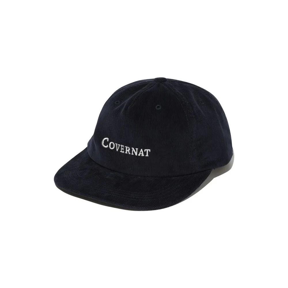Authentic Logo Corduroy 5-Panel Cap Navy CO2504CA01NA 278469 F