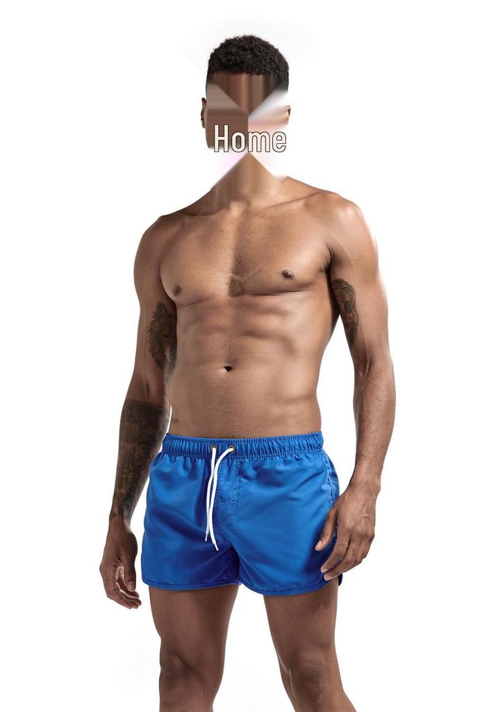 Men's Multicolor Polyester Running and Beach Shorts