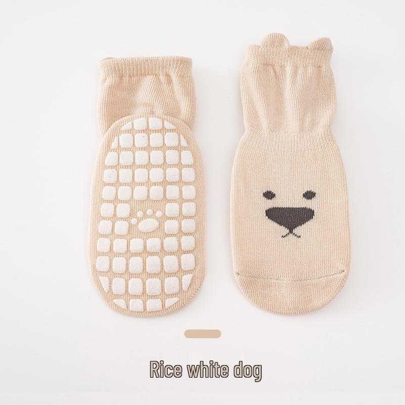 25 Pairs of New Spring Cartoon Dot Baby & Toddler Combed Cotton Socks