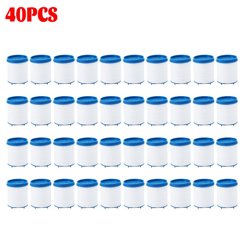 Faucet Water Filter Element Remove Chlorine Heavy Metals Showers Head Tap Filtration Purifier Soften Hard Water Cartridges