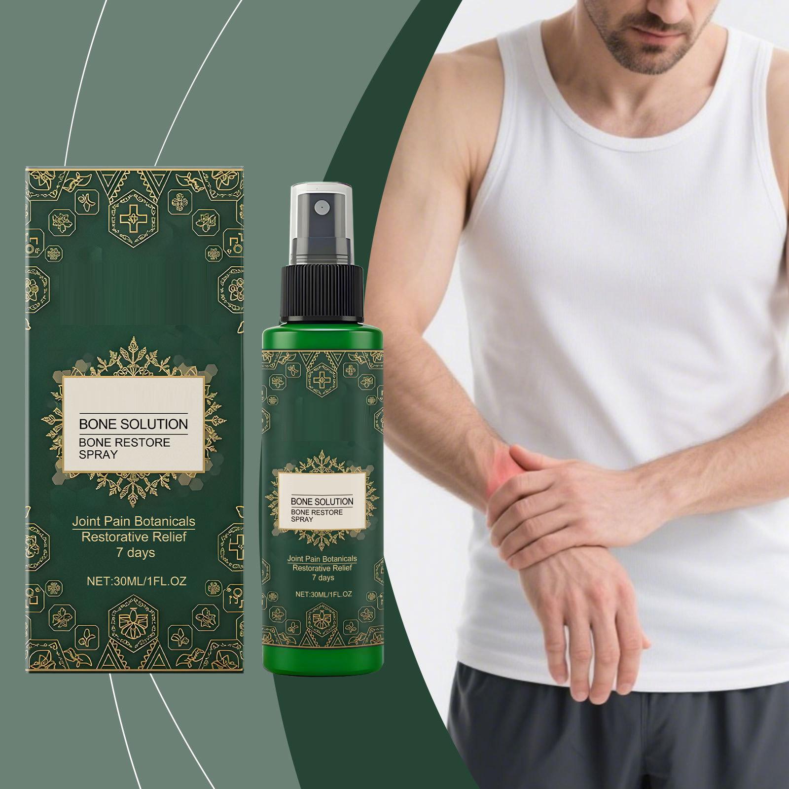 

Спрей для ухода за суставами: Мягко питая и массируя коленные суставы. Спрей для ухода за телом 30 мл One Size