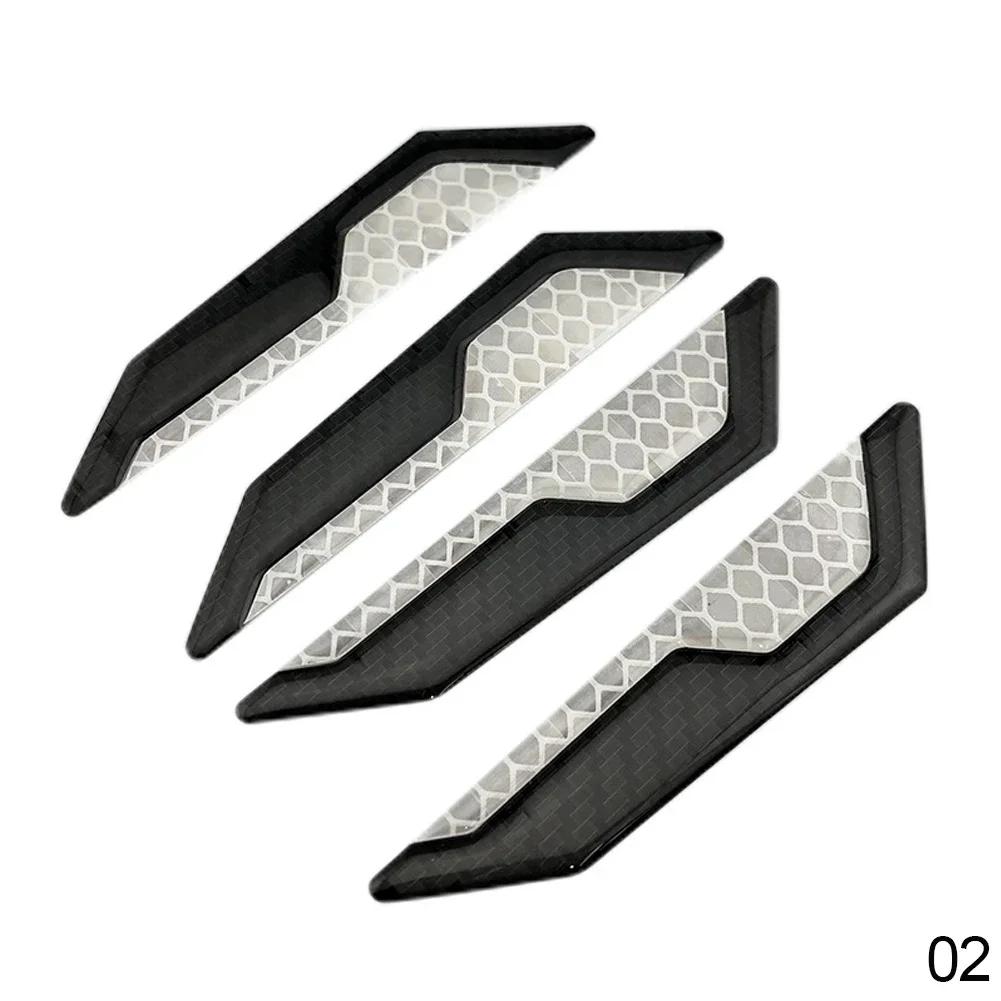 4KS Lišta proti kolizi hran dveří auta Reflexní ochranné lišty Nárazníková lišta Ochranná lišta Chránič Dveřní nárazník auta