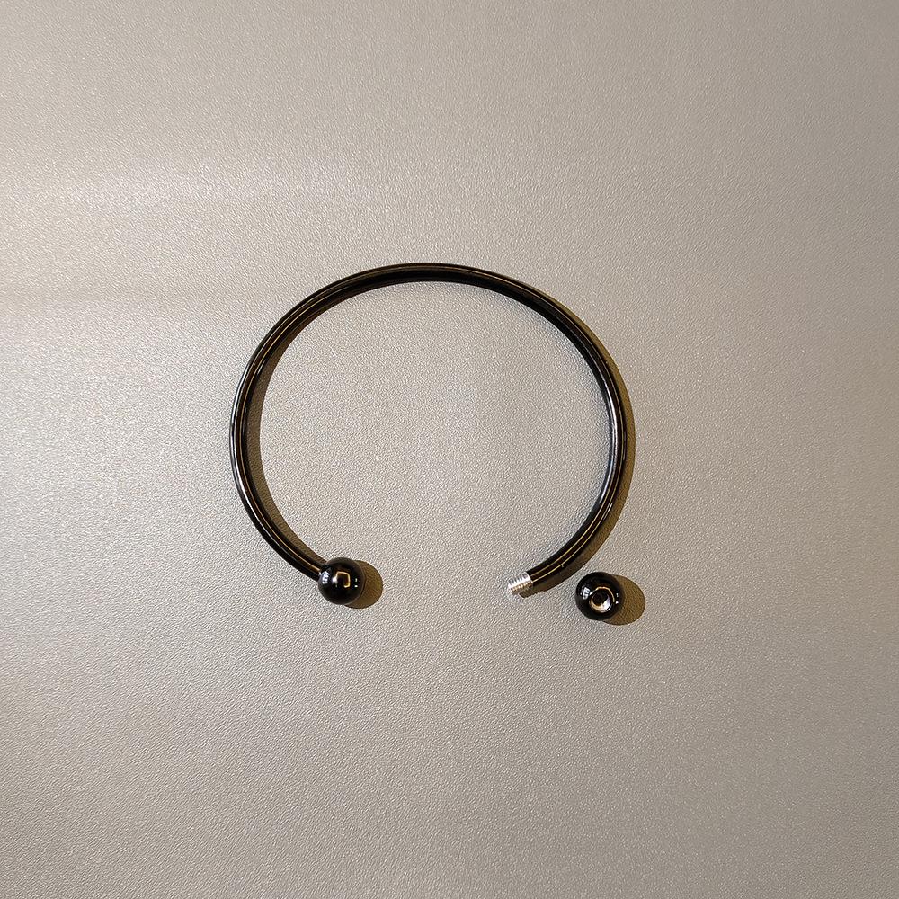 Women’s Titanium Steel Waterproof Beaded Elastic Bracelet