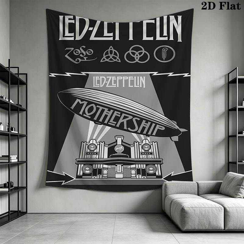 Vintage Zeppelin Pattern Home Decor Tapestry, Wall Hanging, Decorative RV Wall Cloth.MGT0918220