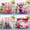 No G-Game No Life Anime Pillow Case Anti-dustmite Invisible Zipper Sofa Bed