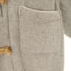 TATAMIZE Wool blend Made in Japan wool Duffel coat M Gray Men's Used