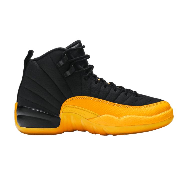 Jordan 12 Retro Black University Gold (GS) 37.5