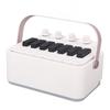 Electronic Piano Drum Rechargeable Portable BT Speaker with RGB Ambient Light Musical Instrument