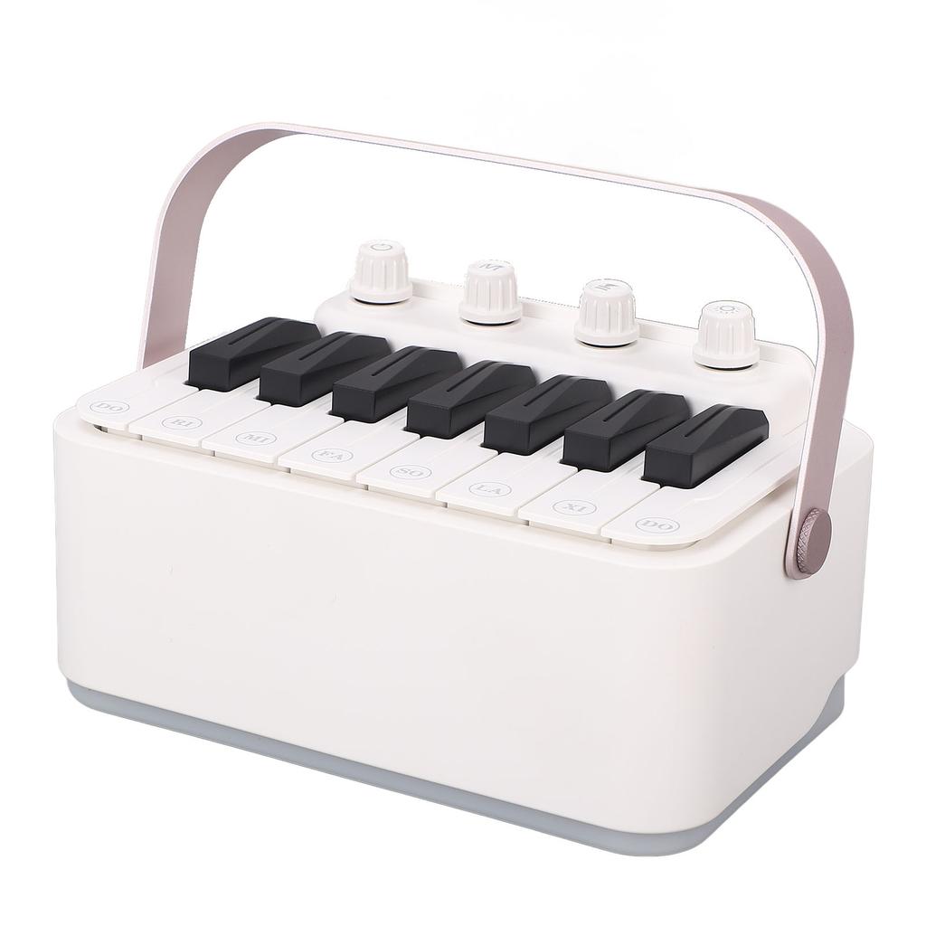 Electronic Piano Drum Rechargeable Portable BT Speaker with RGB Ambient Light Musical Instrument