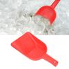 Plastic Feed Shovel Easy Clean PE Refrigerator Ice   Snow Scoop Handle with Hook