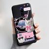 Case For Sony Xperia 1 XZ4 Casing Aesthetic Fashion Cute Cat Black Silicone Soft Shockproof Phone Cover For Sony Xperia 1 Case