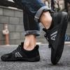 2025 Herren Barfußschuhe mit breiter Zehenbox Minimalistische Schuhe Slip-On Lauf-Sneaker Trailrunning-Schuhe zum Wandern Outdoor