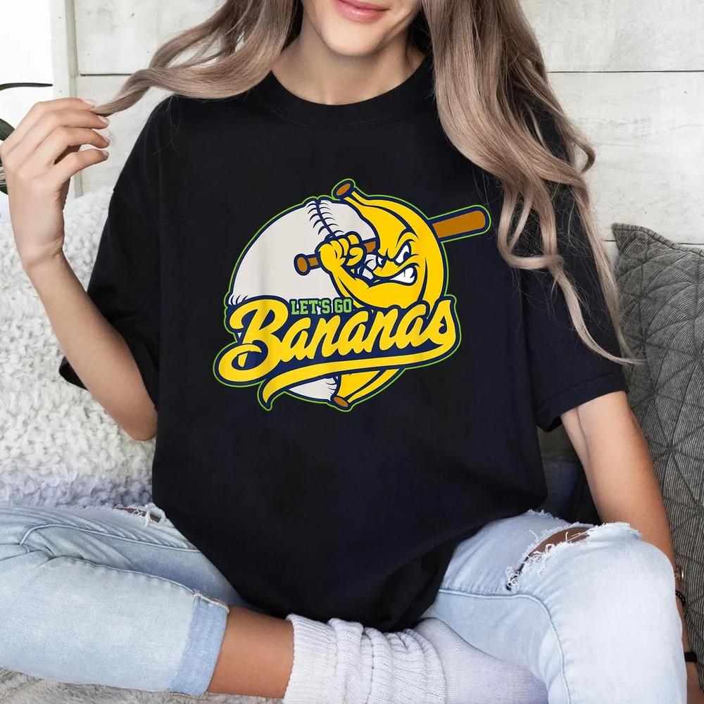 Savannah Bananas LET S GO BANANAS T SHIRT FULL SIZE S-5XL Unisex T-Shirt XXXL