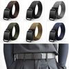 Luxury Brand Nylon Braided Belt Business Casual Canvas Strap Men Automatic Buckle Waistband