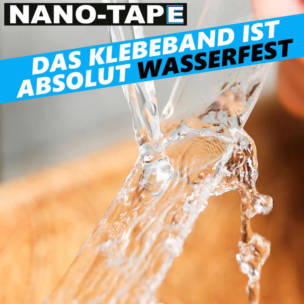 NANO-TEJP Premium Nano Dubbelhäftande Tejp Ultrastark Lim Tvättbar Återanvändbar