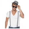 Smiffys Mens Ska Two Tone Costume Accessory Set