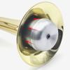 Durable Aluminum Straight Trumpet Silencers Mini Mute Music Lover Silver Mute for Trumpet Musical Instrument Accessories