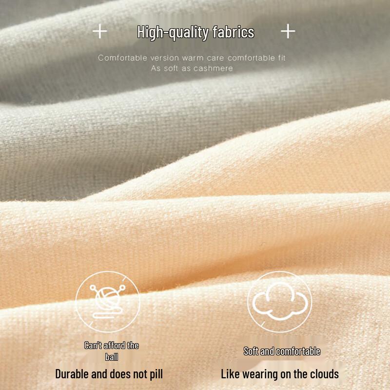 Langsha Women's Thin Cotton Blend Thermal Body Shaping Base Layer Top