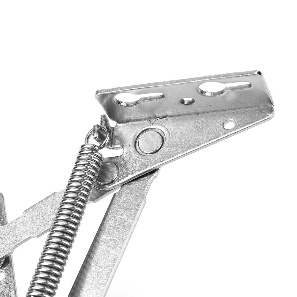 2pcs 80 Degree Spring Hinge New and High Quality Sofa Cabinet Door Lift Support Lightweight and Delicate Connect Folding Hinge