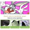 1pc Bugs Bunny Eating Carrot Computer Pad with Vibrant Print, Mouse Pads for Desk 065